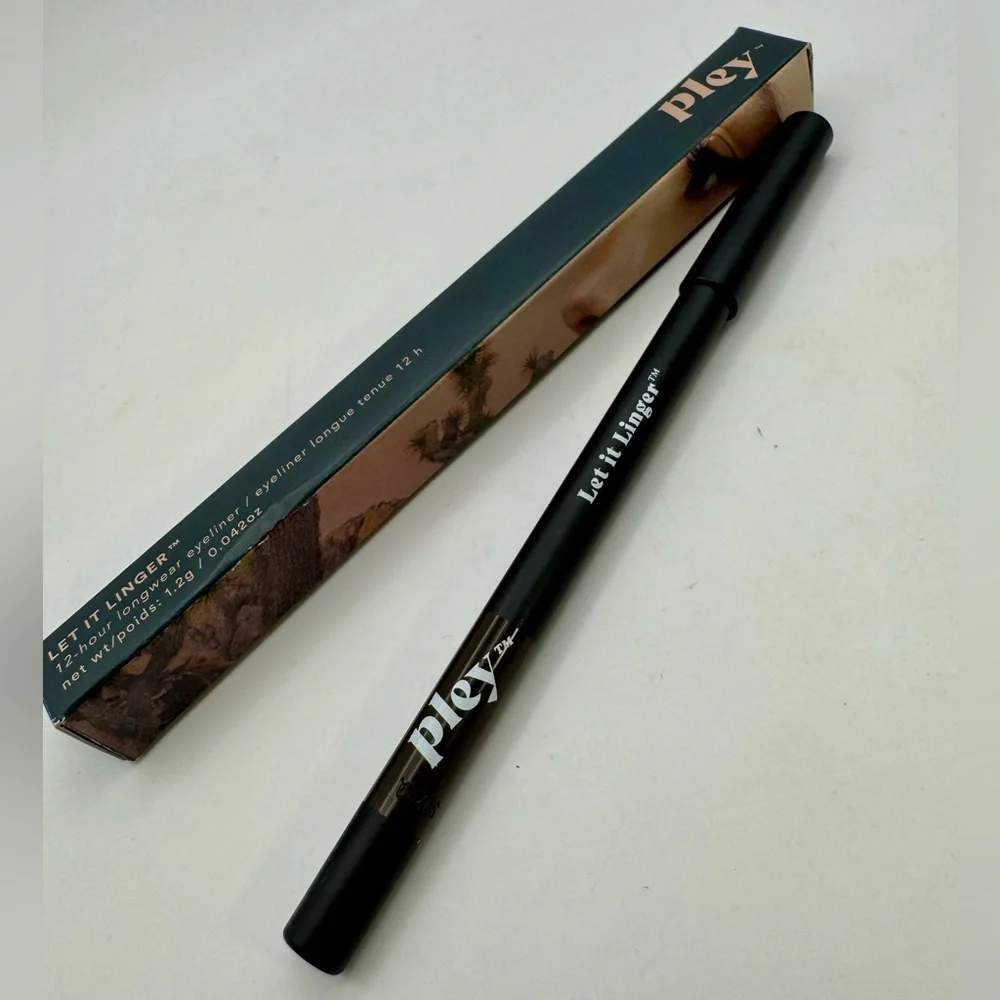 Pley Let it Linger 12-hour Longwear Eyeliner - Firewood (Smoky Brown)